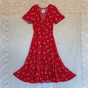 RED VALENTINE’S DAY DRESS